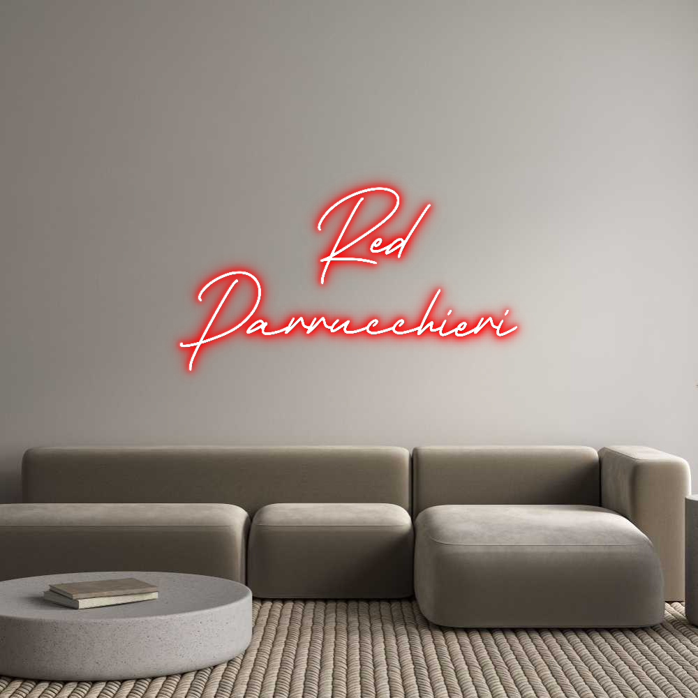 Neon personalizzato: Red
Par...