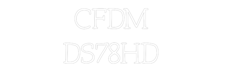 Neon personalizzato: CFDM
DS78HD