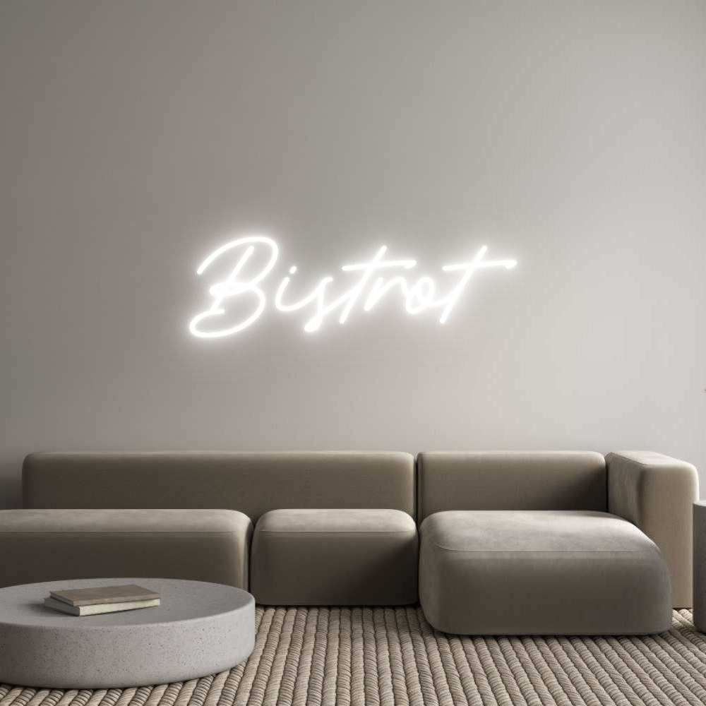 Neon personalizzato:
Bistrot
