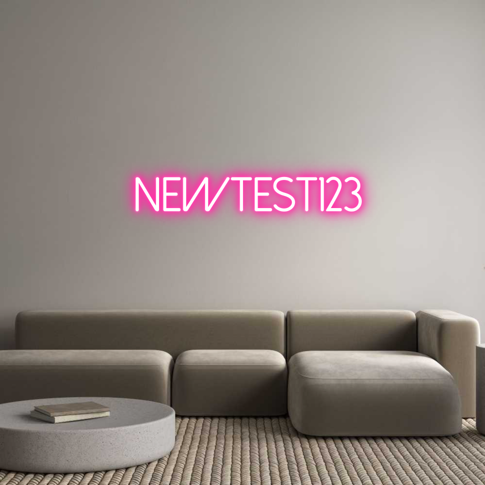 Neon personalizzato: NEWTest123