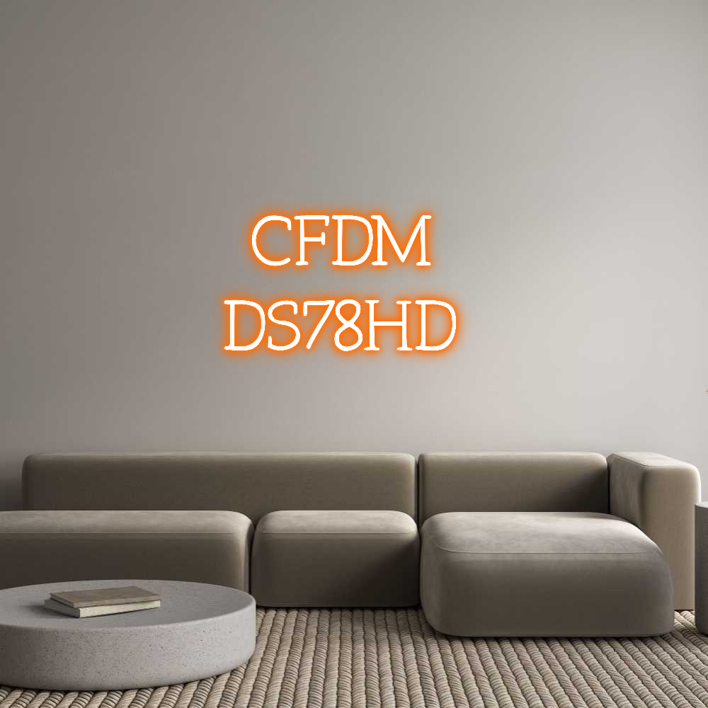 Neon personalizzato: CFDM
DS78HD