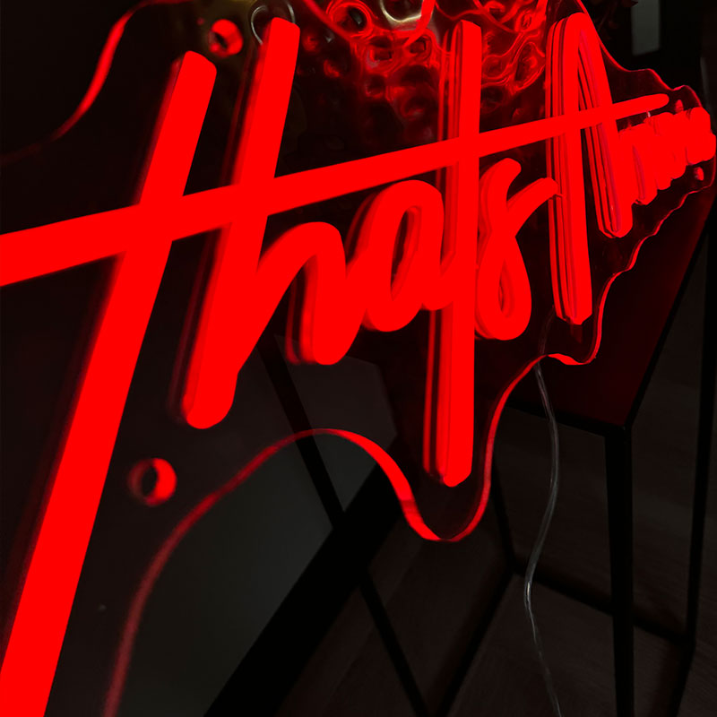 Insegna al neon L'amore