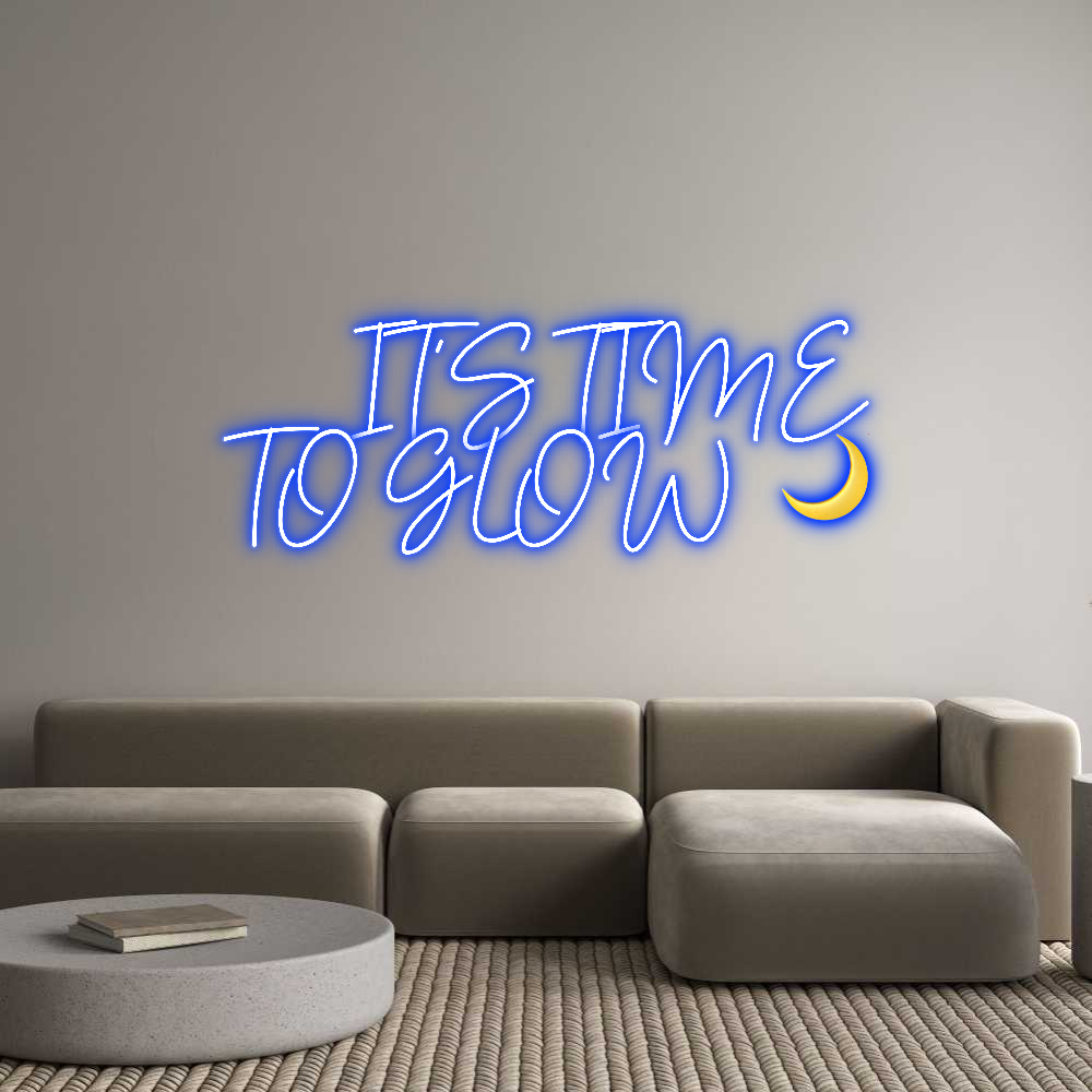 Neon personalizzato: IT’S TIME
T...