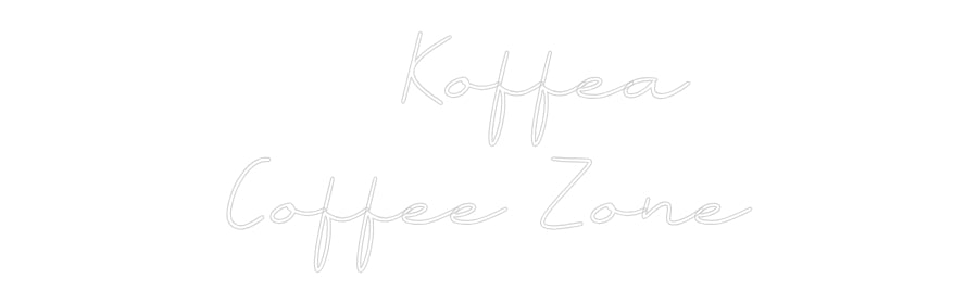 Neon personalizzato: Koffea
...