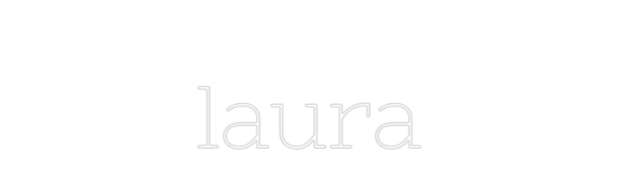 Neon personalizzato:
laura