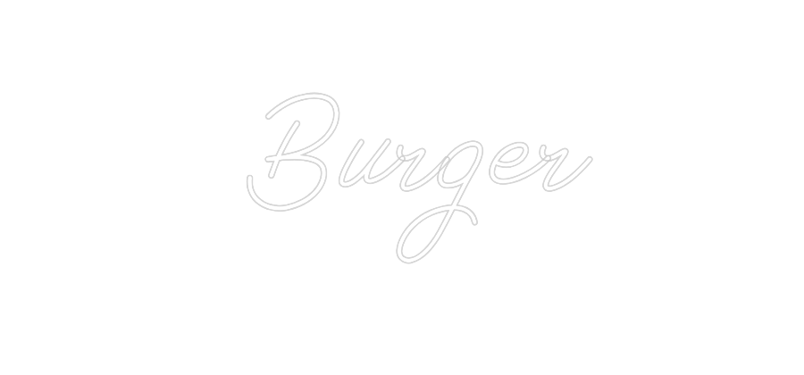 Neon personalizzato:
Burger