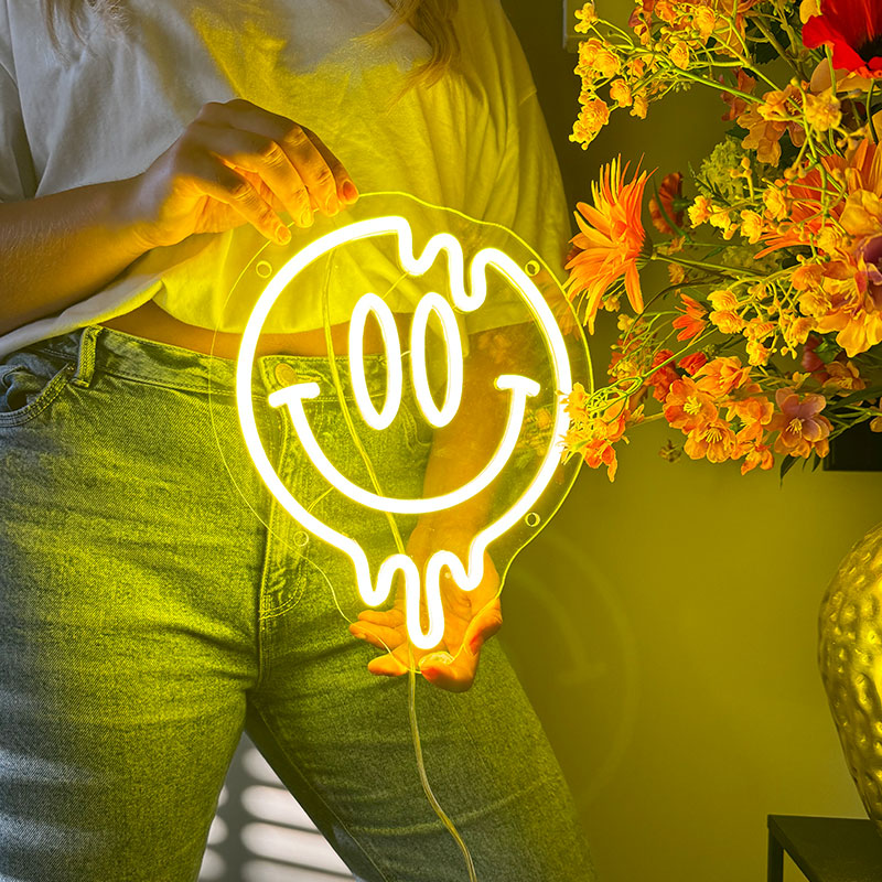 Insegna Al Neon Sorriso