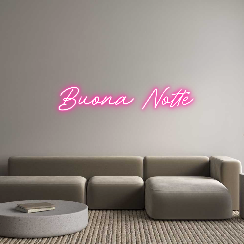 Neon personalizzato:
Buona Notte