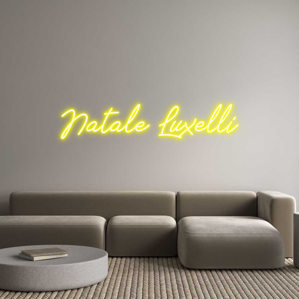Neon personalizzato:
Natale Luxe...