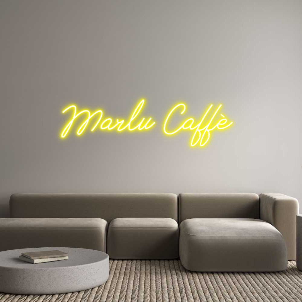 Neon personalizzato:
Marlu Caffè