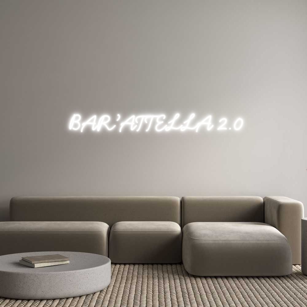 Neon personalizzato: BAR’ATTELLA ...