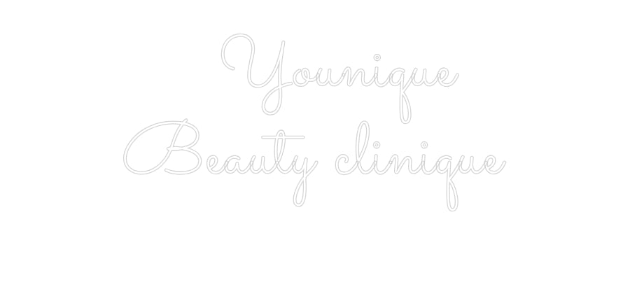 Neon personalizzato: Younique ...