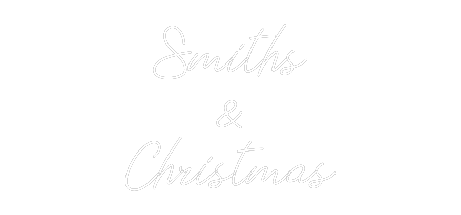 Neon personalizzato: Smiths
...