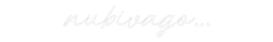Neon personalizzato: .nubivago...