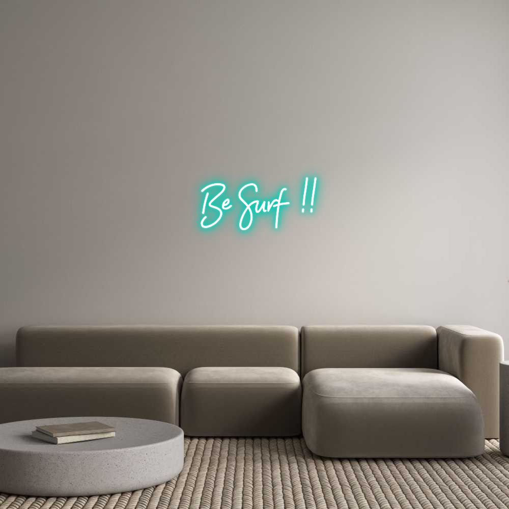 Neon personalizzato: Be Surf !!