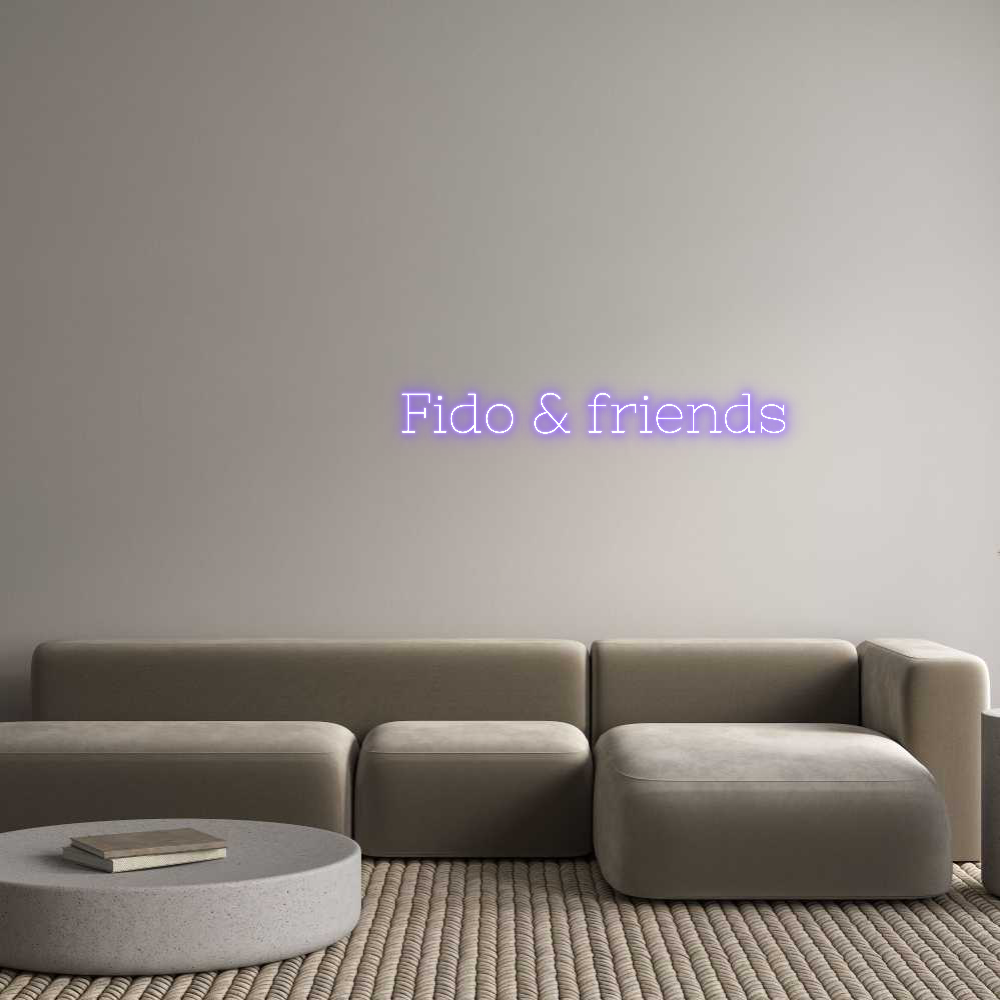 Neon personalizzato:
...