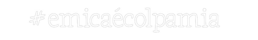 Neon personalizzato: #emicaècolpam...