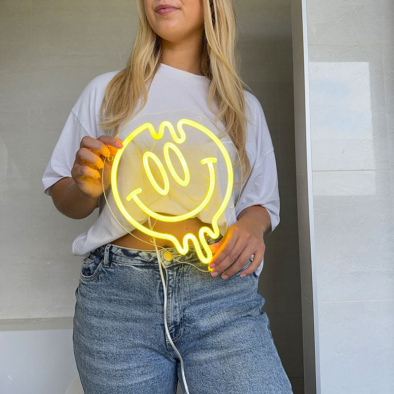 Insegna Al Neon Sorriso