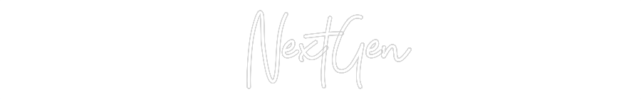 Neon personalizzato: NextGen