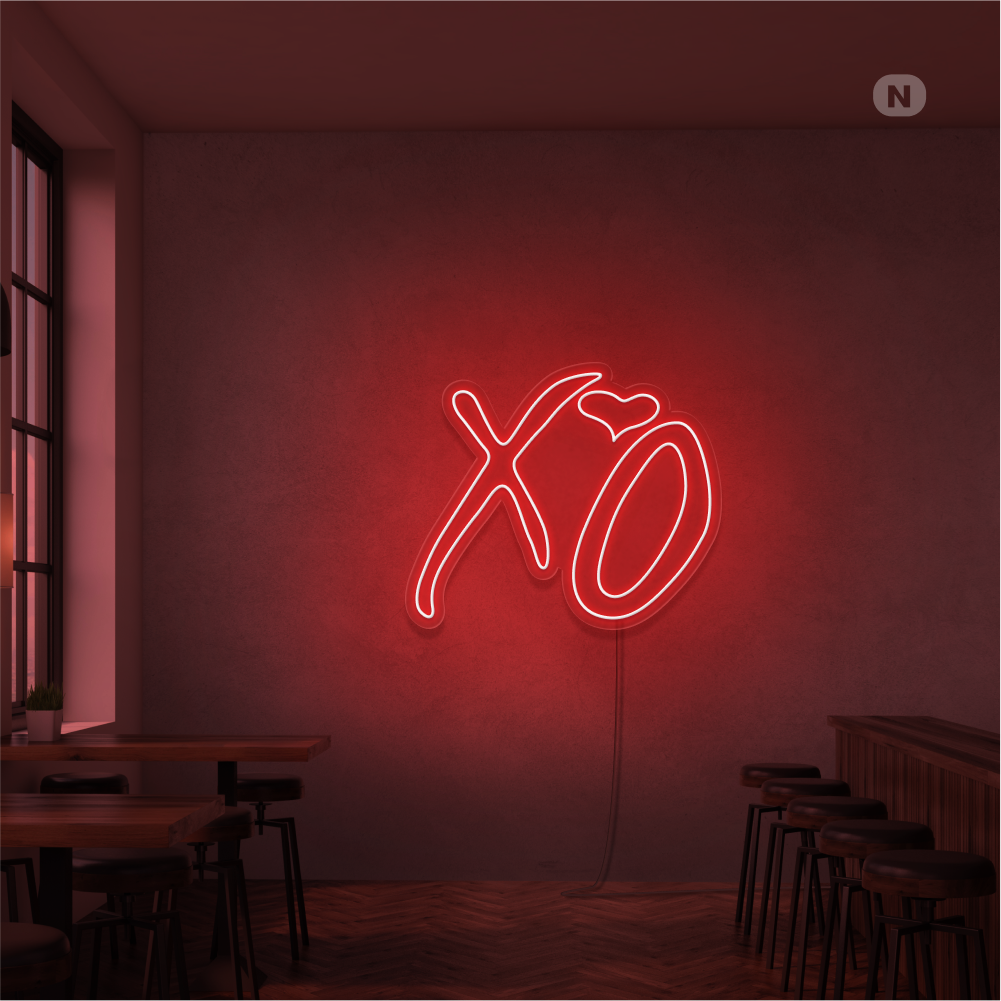 Insegna Al Neon XO