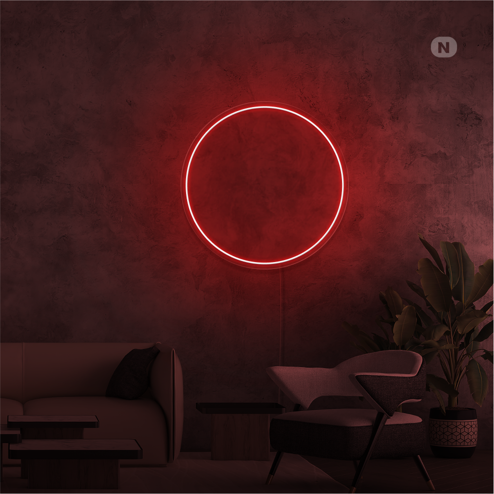 Insegna Al Neon Circolo ZEN