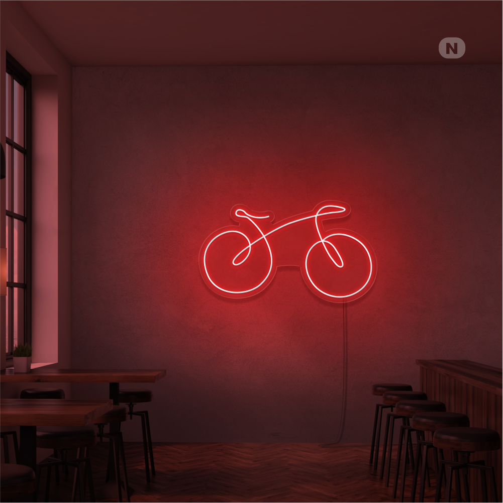 Insegna Al Neon La bicicletta