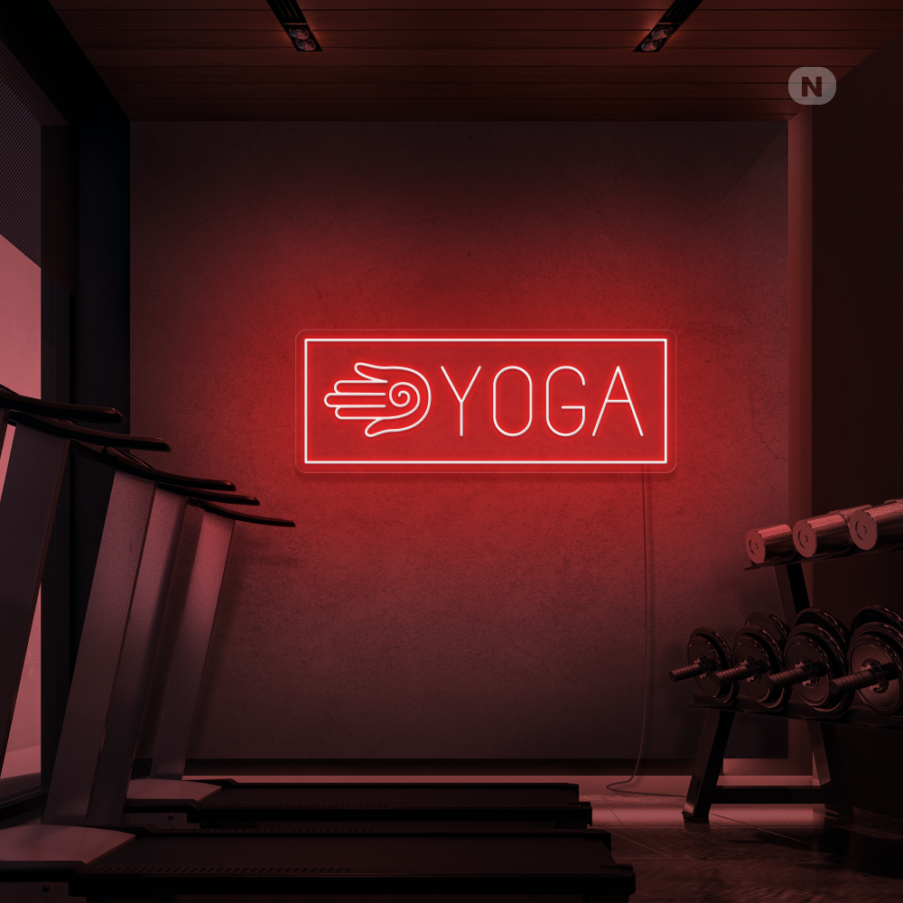 Insegna Al Neon Yoga