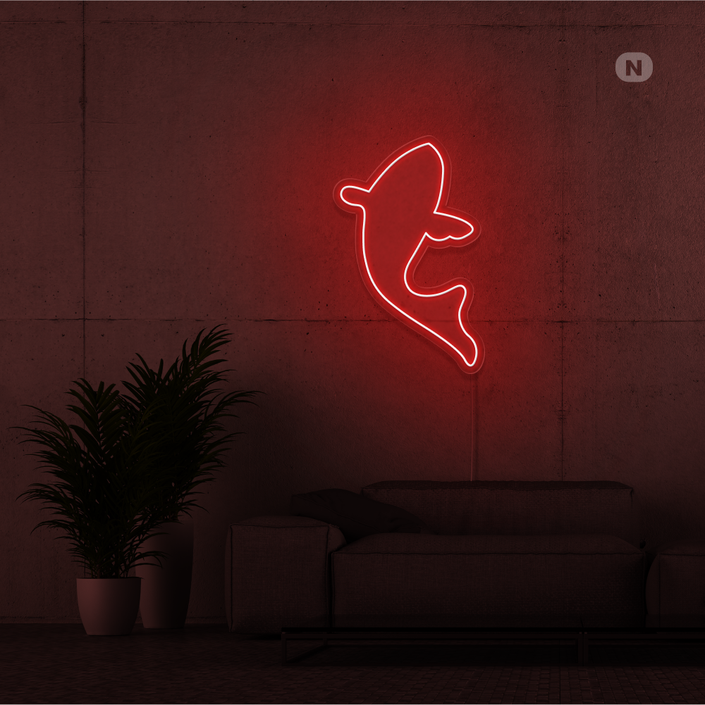 Insegna Al Neon Pesce
