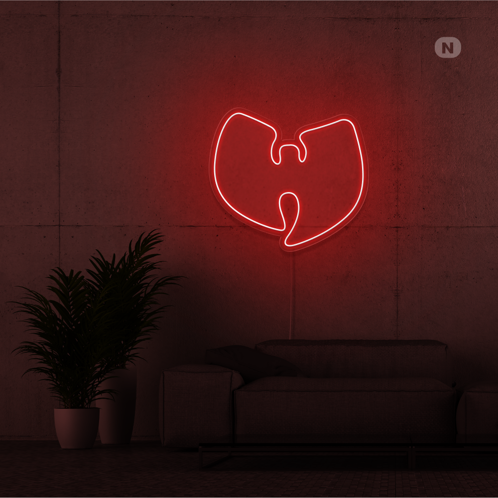 Insegna Al Neon Logo HIPHOP