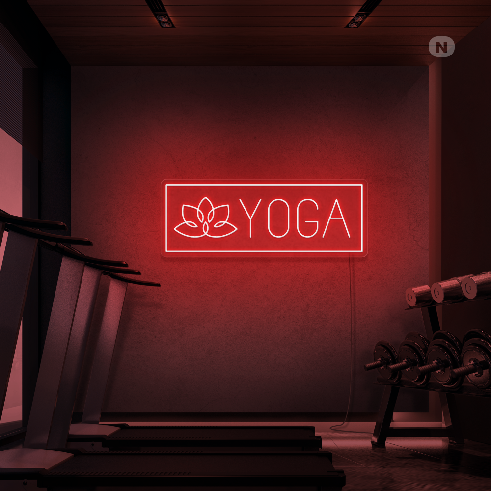 Insegna Al Neon Yoga