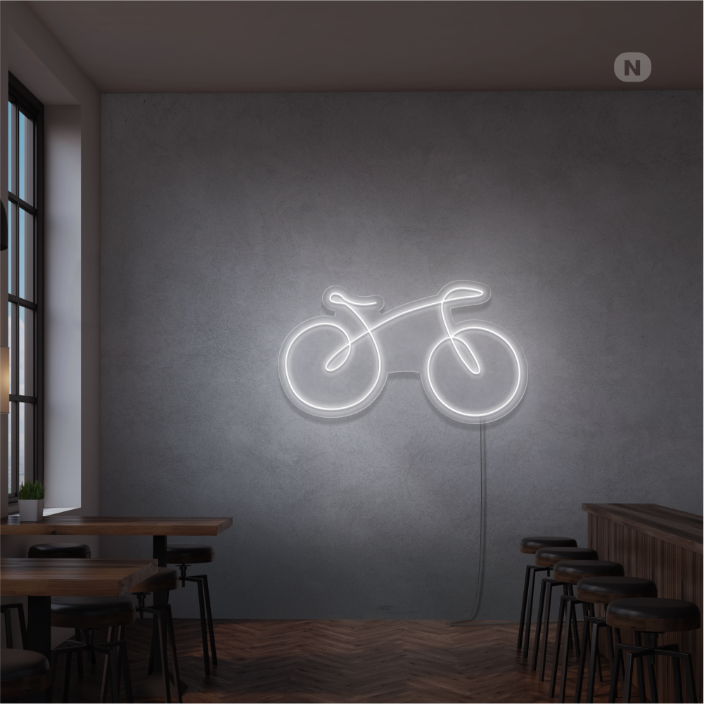 Insegna Al Neon La bicicletta