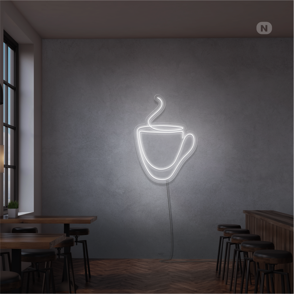 Insegna Al Neon Tazza da caffè
