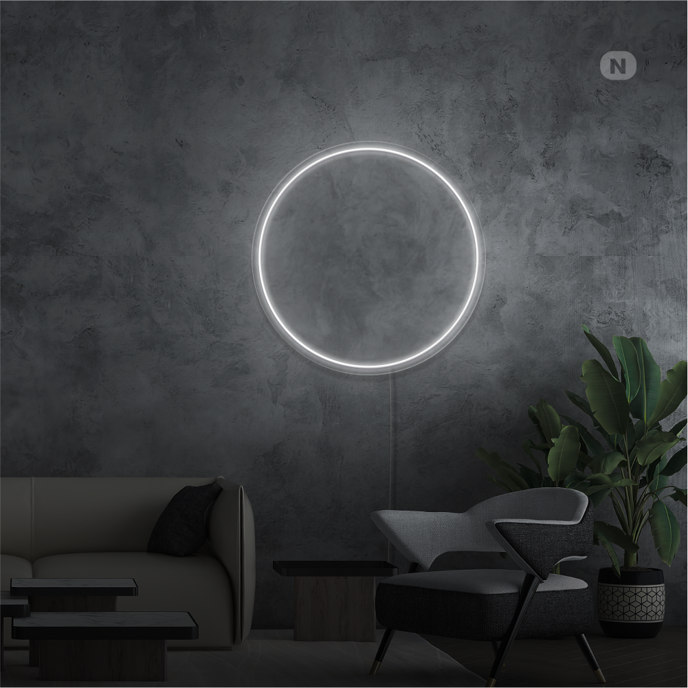 Insegna Al Neon Circolo ZEN
