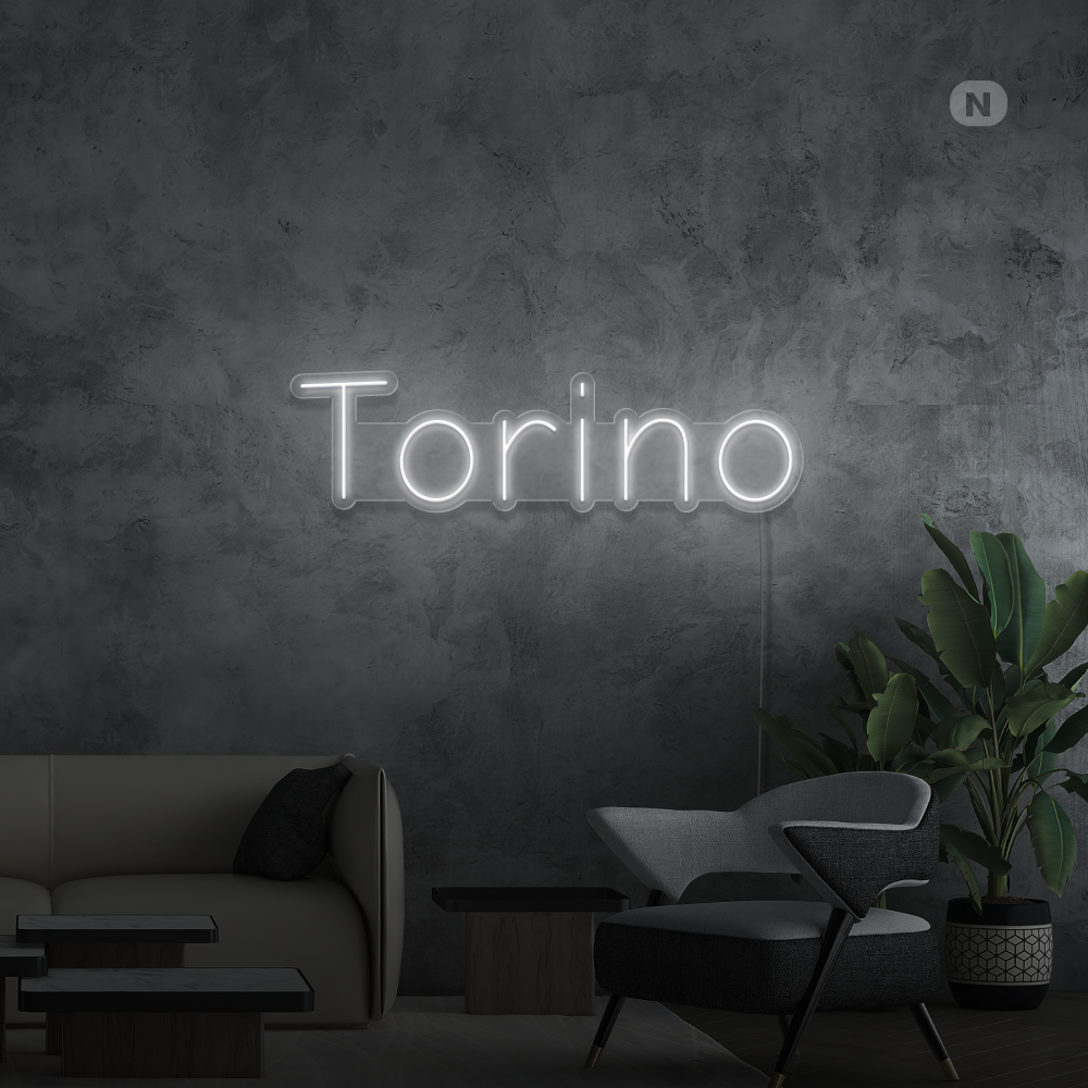 Insegna al neon Torino