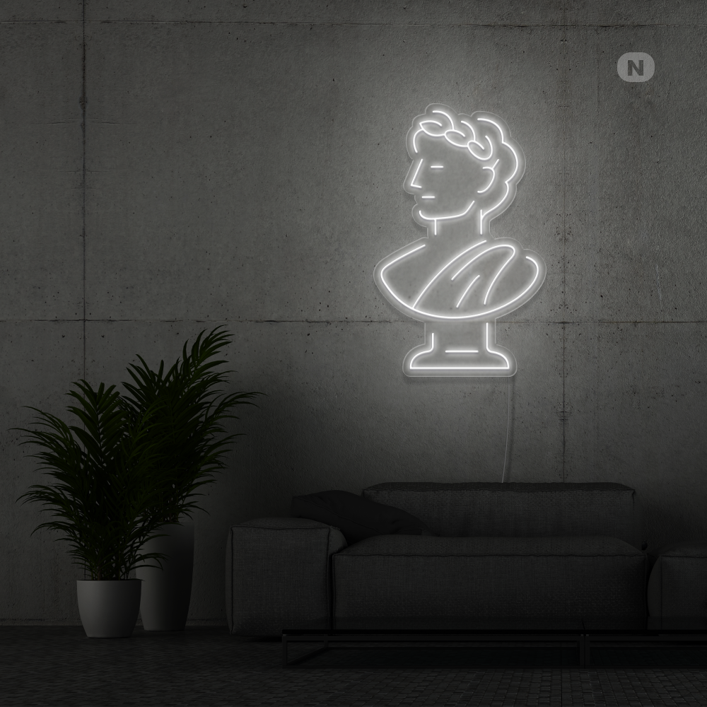 Insegna al neon Cesare