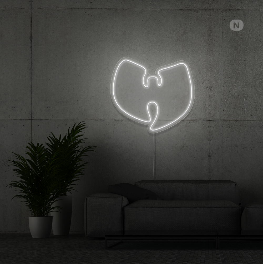 Insegna Al Neon Logo HIPHOP