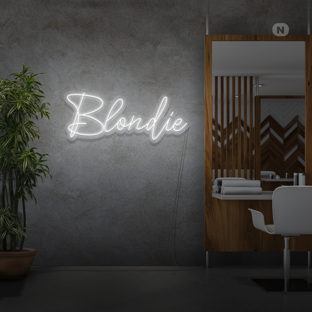 Insegna Al Neon Blondie