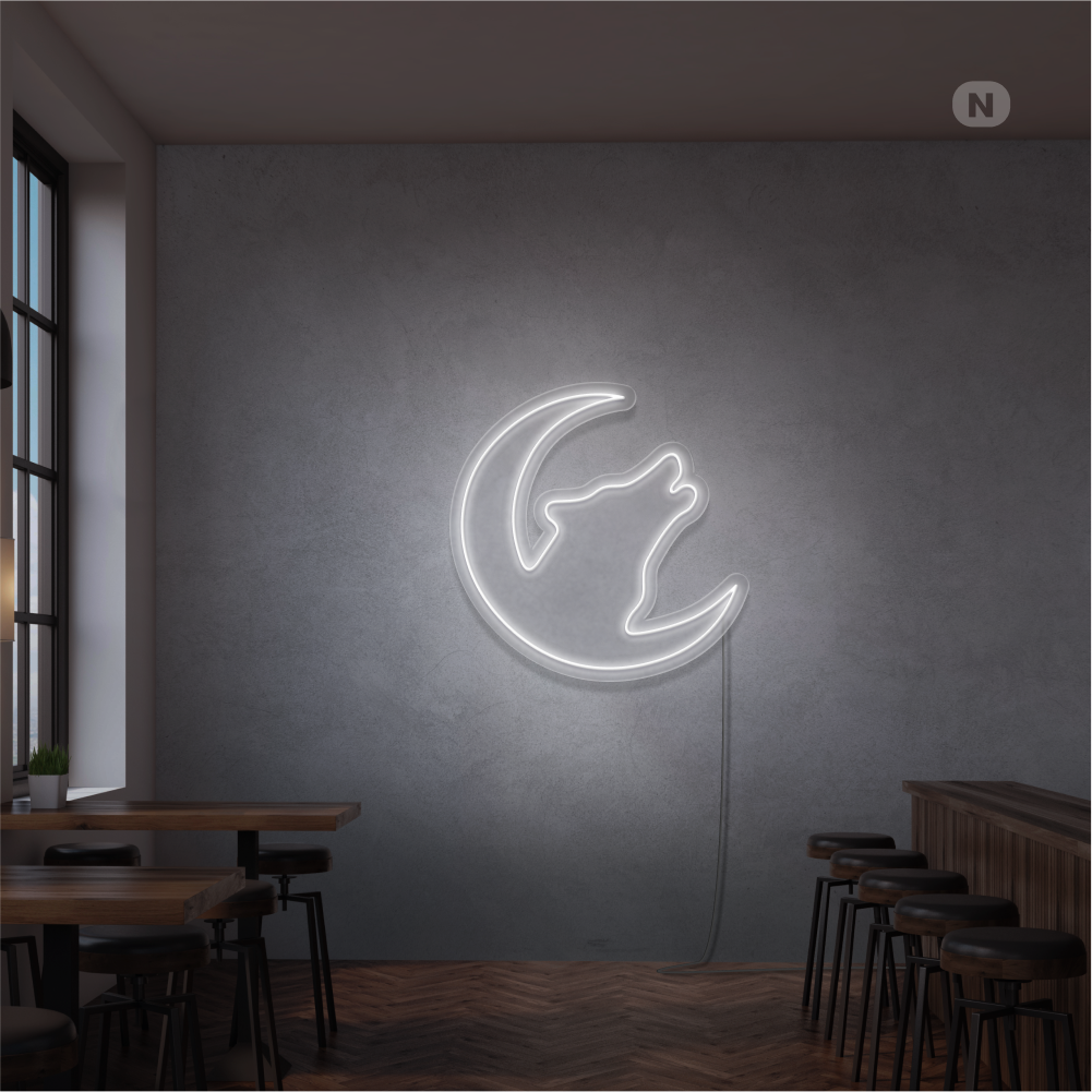 Insegna Al Neon Lupo