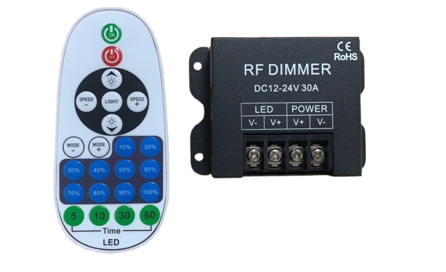 Telecomando con dimmer