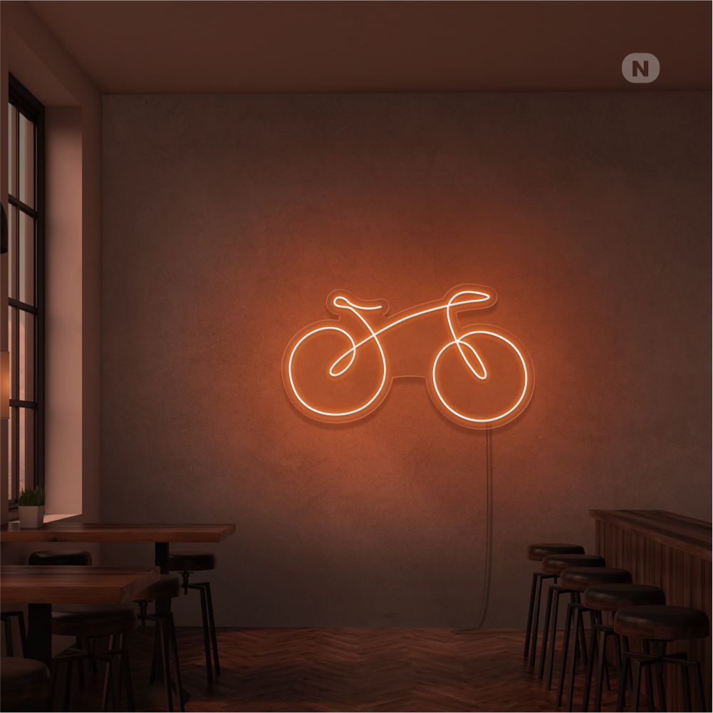 Insegna Al Neon La bicicletta