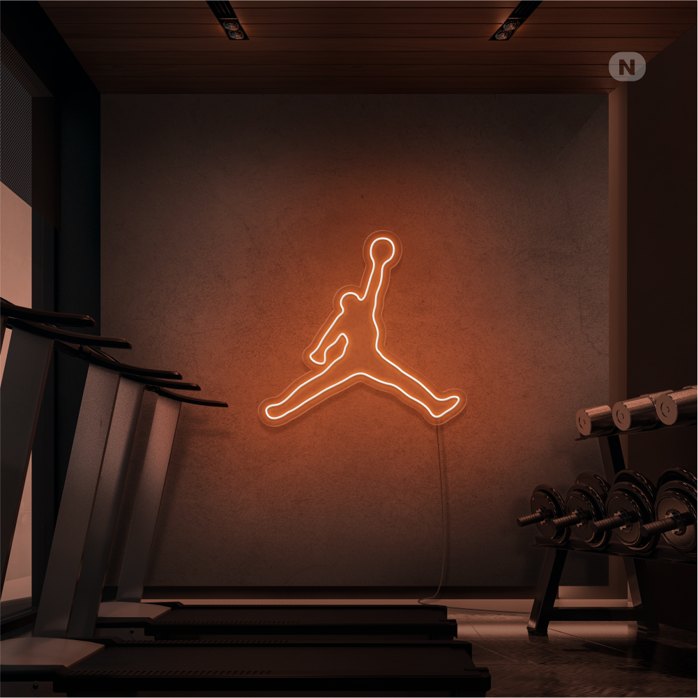 Al Neon Jordan-Sign