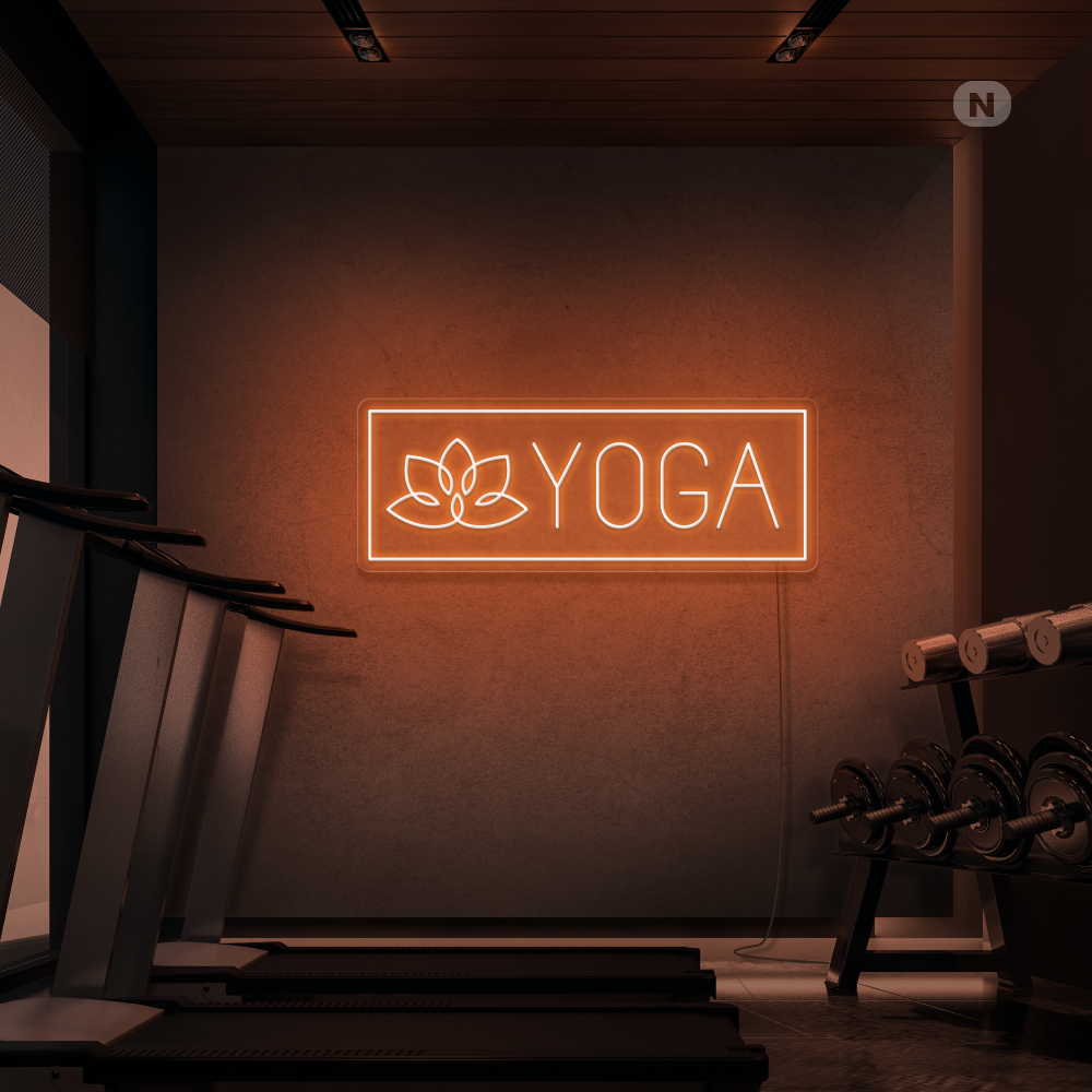 Insegna Al Neon Yoga