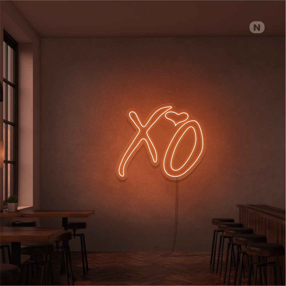 Insegna Al Neon XO