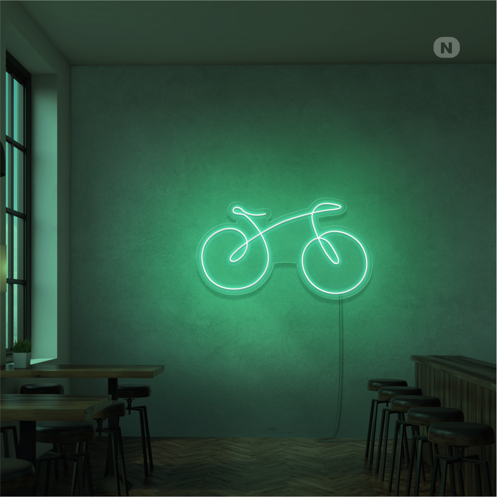 Insegna Al Neon La bicicletta