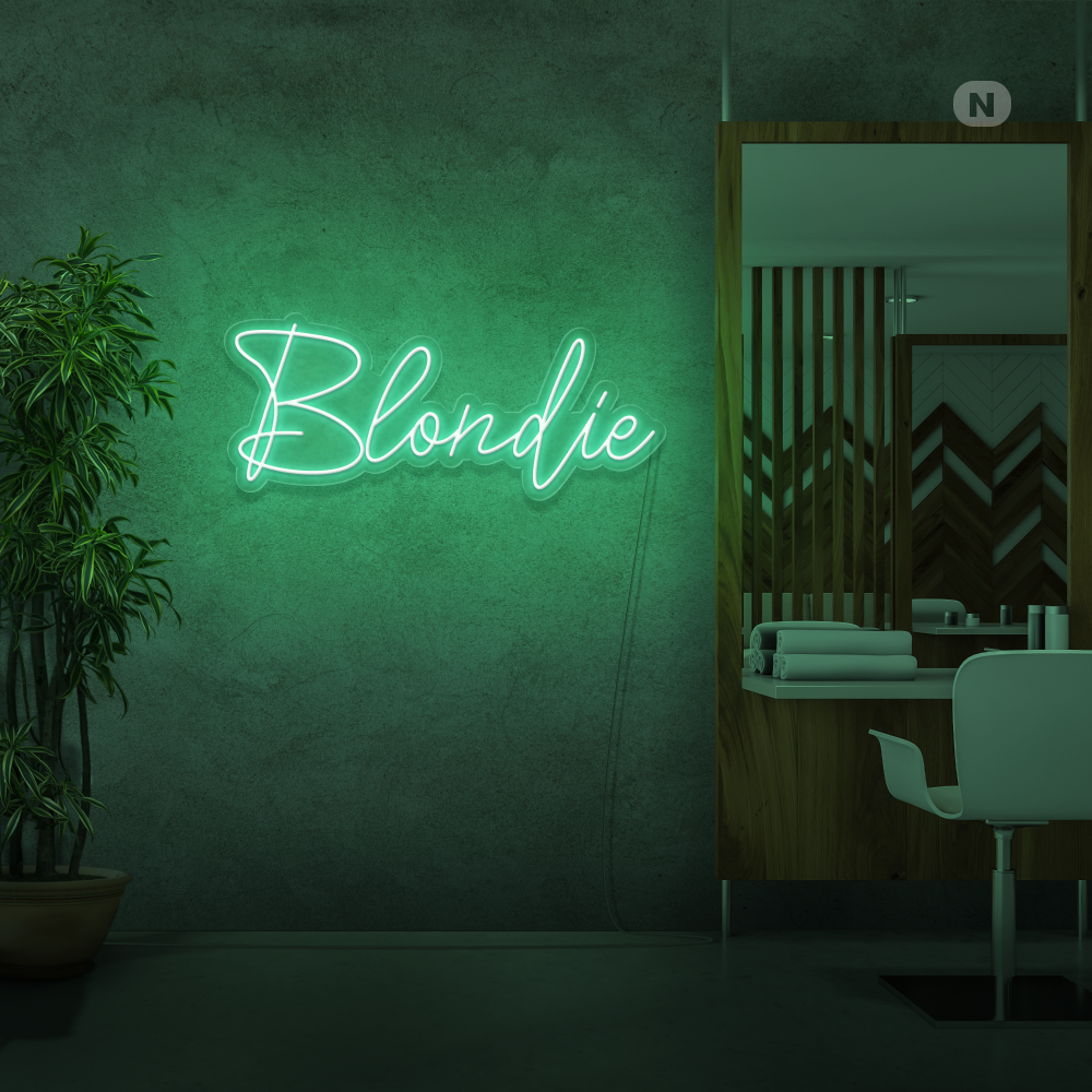 Insegna Al Neon Blondie