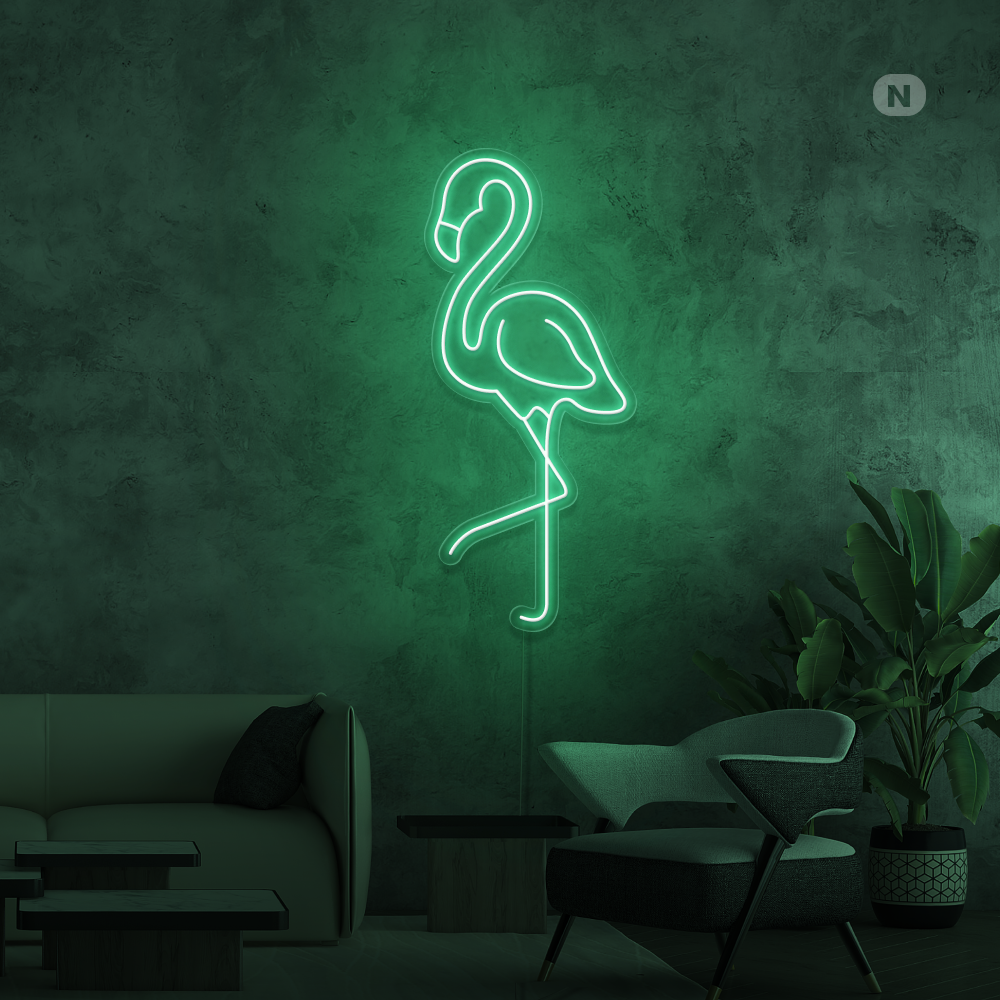 Insegna Al Neon Fenicottero