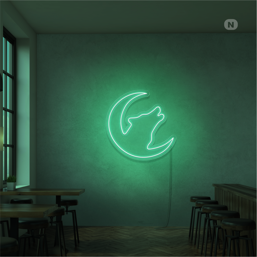 Insegna Al Neon Lupo