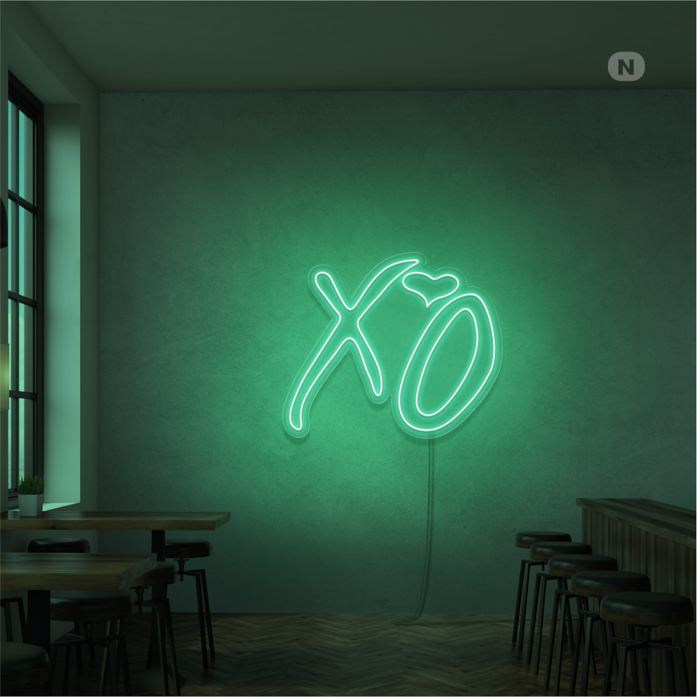 Insegna Al Neon XO