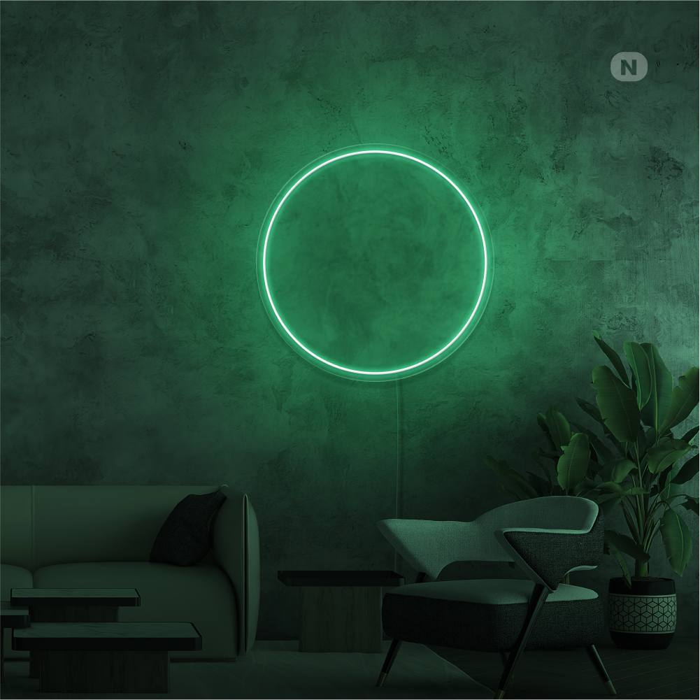 Insegna Al Neon Circolo ZEN