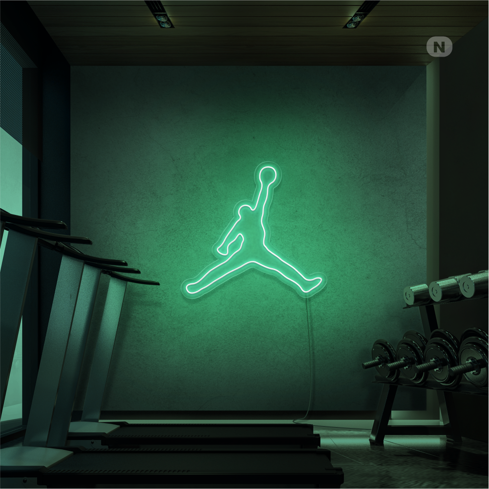 Al Neon Jordan-Sign